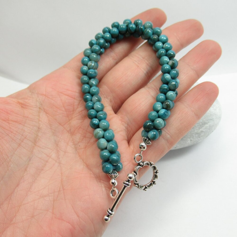 Shell bead bracelet - Picture 6 of 12